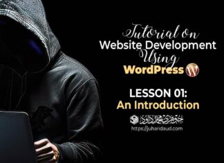 Tutorials on Website Development Using WordPress: Lesson 01